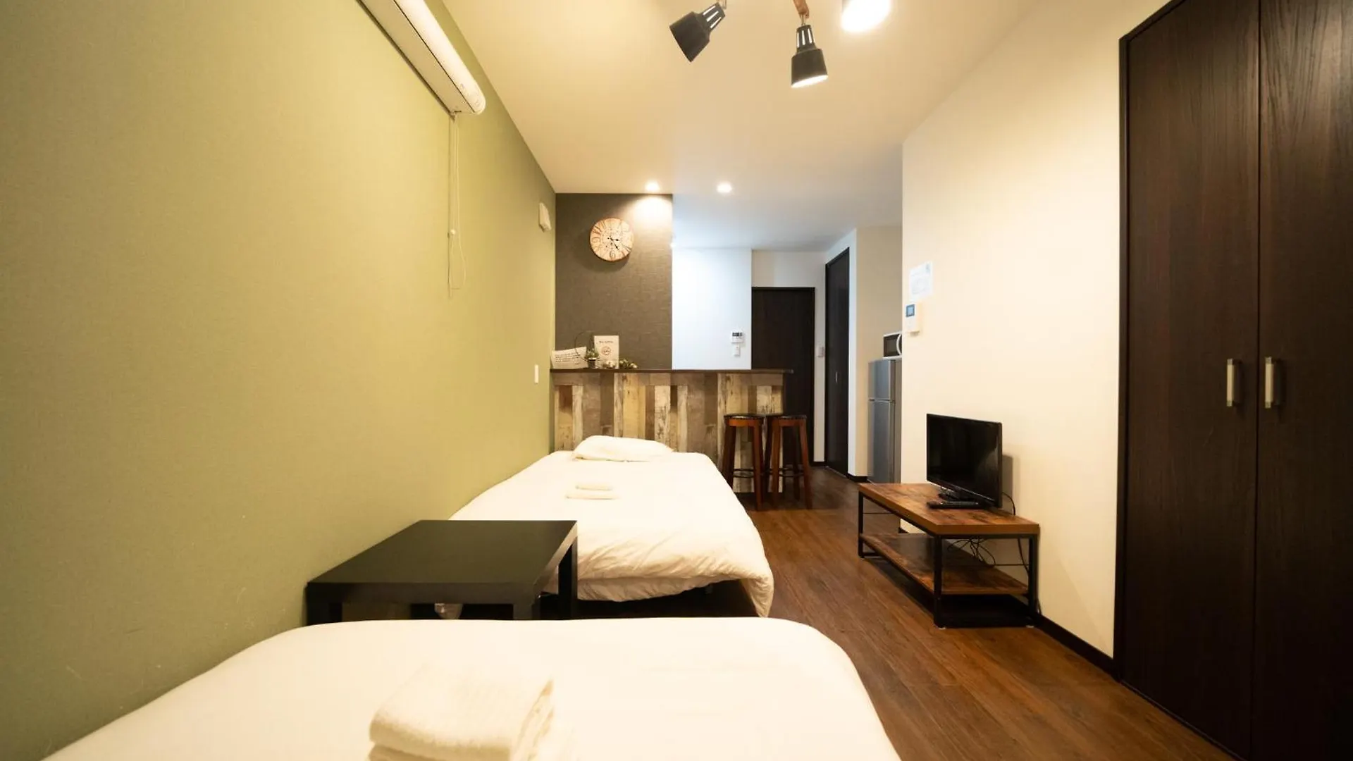 虹の宿101 Ósaka Apartmán